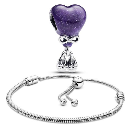PANDORA set náramek a korálek Baby Girl náramek 599652C01+793238C01