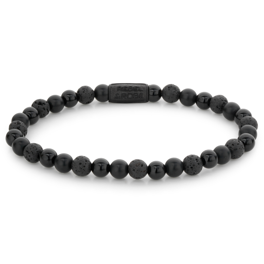 REBEL & ROSE náramek Black Rocks náramek RR-60088-B