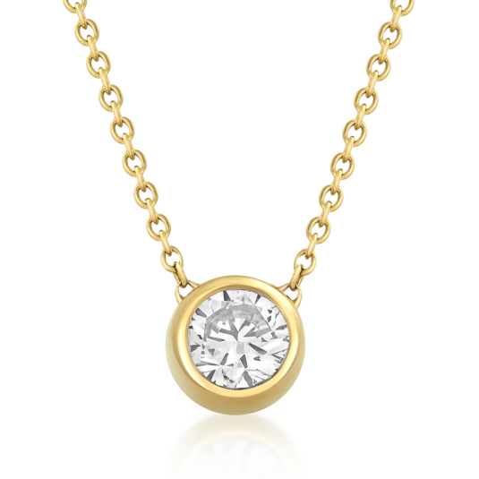 SOFIA DIAMONDS náhrdelník s diamantem 0,15 ct náhrdelník UDPD29633Y-H-I1