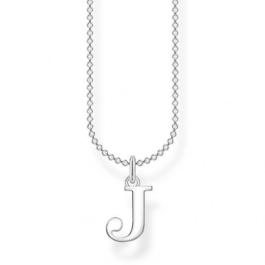 THOMAS SABO náhrdelník Letter J náhrdelník KE2019-001-21-L45v