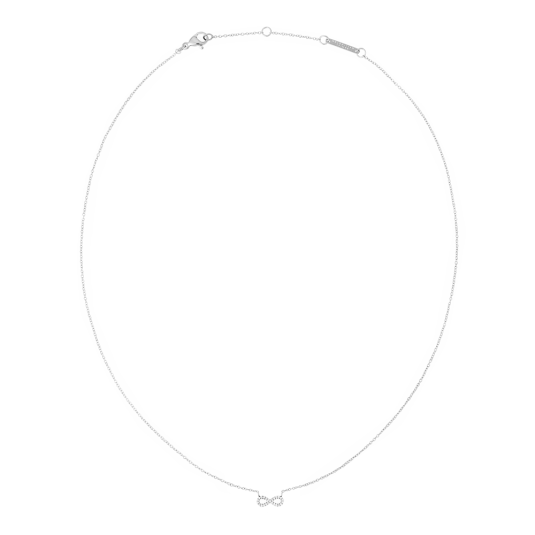 DANIEL WELLINGTON ocelový náramek Mirelle Infinity Necklace Silver náhrdelník DW00401640