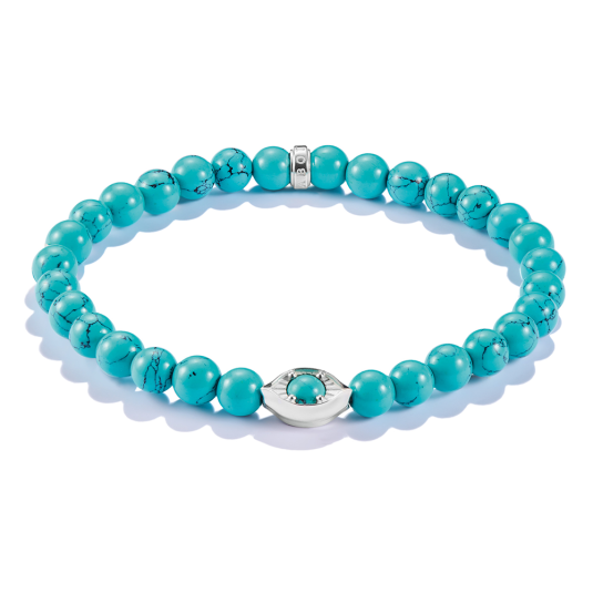 THOMAS SABO náramek Turquoise Eye Bead Elyndra náramek A2210-404-17
