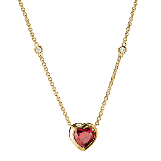 THOMAS SABO náhrdelník Red heart náhrdelník KE2365-414-10