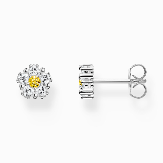 THOMAS SABO náušnice Lovely Daisy náušnice H2297-051-4