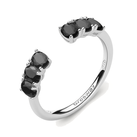 BROSWAY prsten Fancy Mystery black prsten BWFMB11