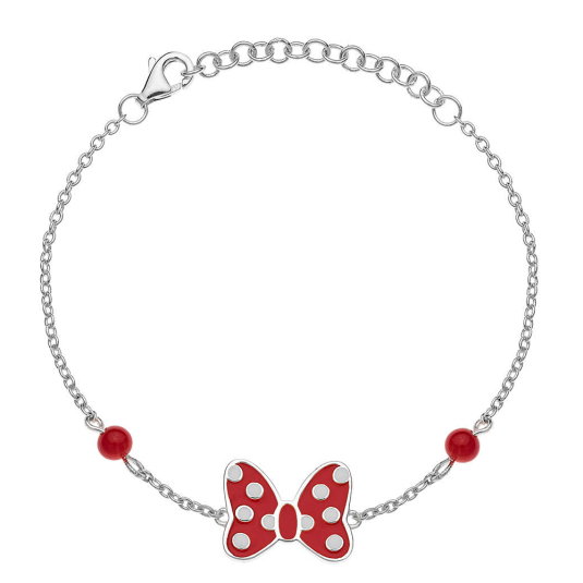 DISNEY stříbrný náramek Minnie náramek BS00037SQNL-55.CS