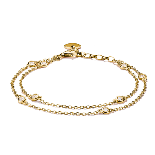 THOMAS SABO náramek Gold Plated Double-Row náramek A2216-414-14