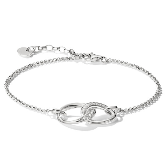 THOMAS SABO náramek Together with white zirconia náramek A2233-051-14