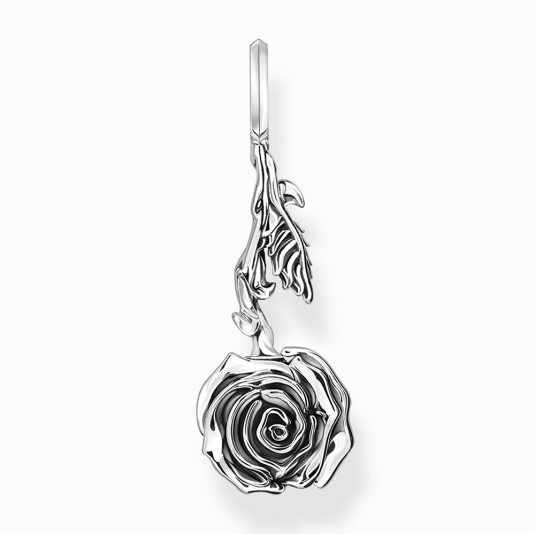 THOMAS SABO prívesok Midnight Rose PE981-637-21