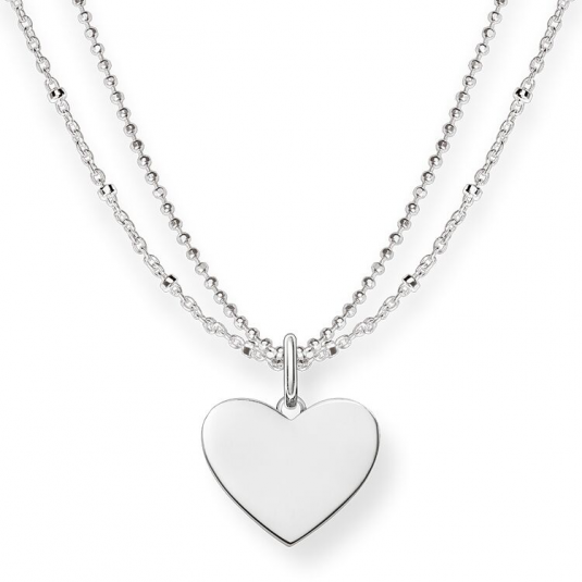 THOMAS SABO náhrdelník Heart náhrdelník LBKE0004-001-12-L45v
