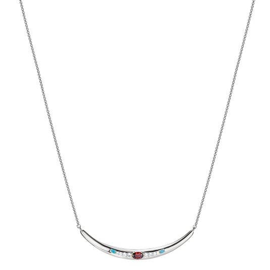 THOMAS SABO náhrdelník Red Zirconia Stone náhrdelník KE2330-166-7