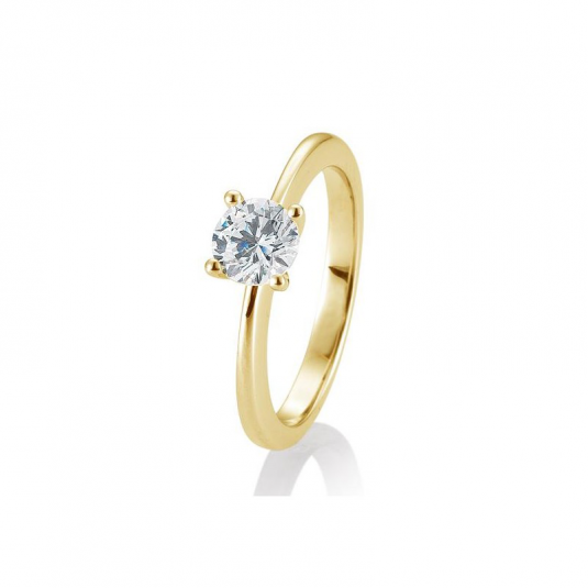 SOFIA DIAMONDS prsten ze žlutého zlata s diamantem 0,80 ct prsten BE41/05736-Y