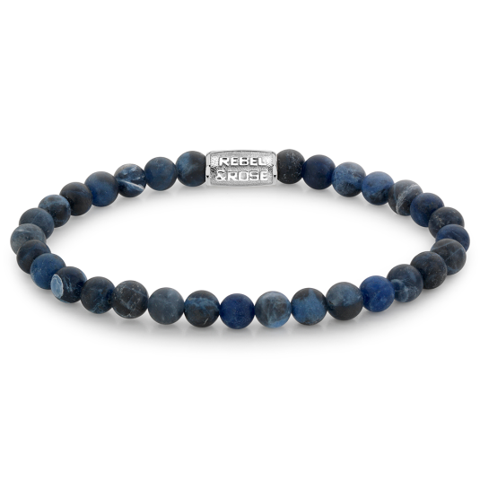 REBEL & ROSE náramek Matt Midnight náramek RR-60085-S