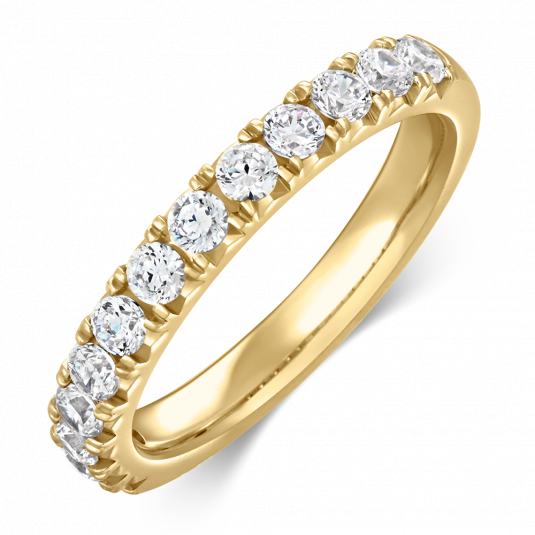 SOFIA DIAMONDS zlatý prsten s diamanty 0,75 ct prsten BDRB00121YG