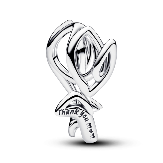 PANDORA stříbrný korálek Tulipán přívěšek 794488C00