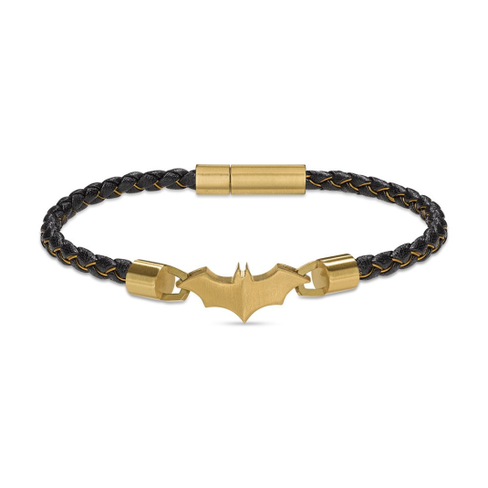 POLICE pánský kožený náramek Batman: Batarang náramek POPEAGB0034702