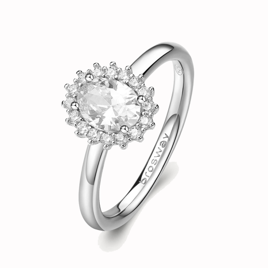 BROSWAY prsten Fancy Infinite white květ prsten BWFIW79
