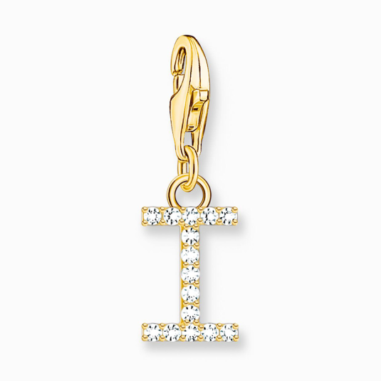 THOMAS SABO přívěsek charm letter I gold přívěšek 1972-414-14