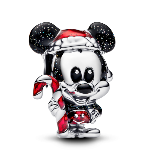PANDORA Disney korálek Vánoční Mickey přívěšek 794217C01