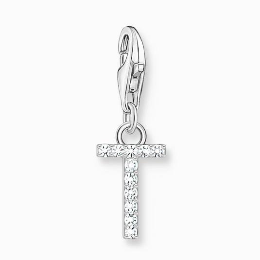 THOMAS SABO přívěsek charm letter T silver přívěšek 1957-051-14