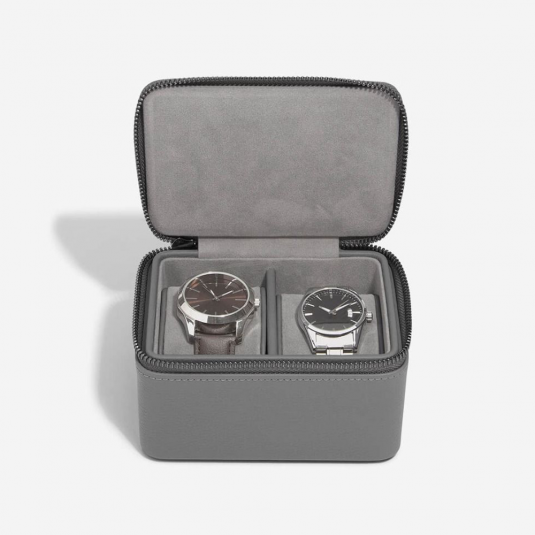 STACKERS box na hodinky Slate Grey šperkovnice 75686