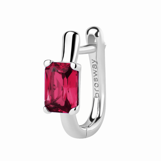 BROSWAY kusová náušnice Fancy Passion ruby náušnice BWFPR08