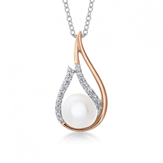 SOFIA stříbrný přívěsek přívěšek AESOF-AP3931Z,WFM/PR(14K)