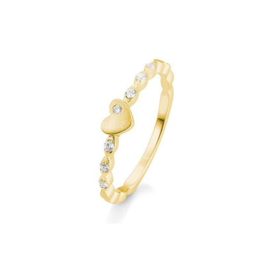 SOFIA DIAMONDS zlatý prsten s diamanty prsten BE41/05709-Y