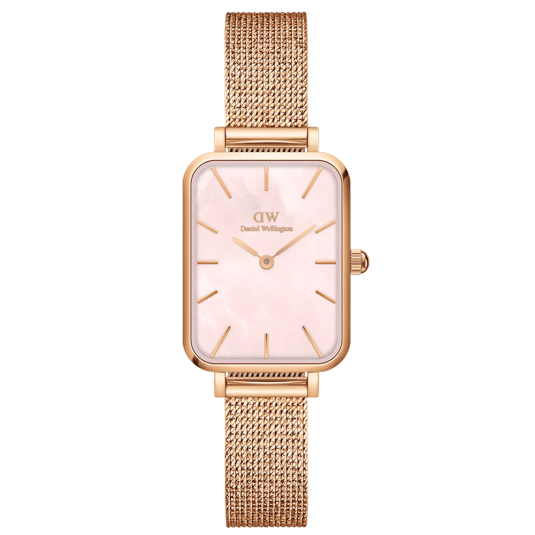 DANIEL WELLINGTON dámské hodinky Quadro Pressed hodinky DW00100510