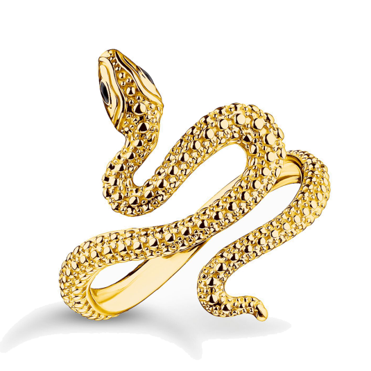 THOMAS SABO prsten True romance Snake prsten TR2483-427-39
