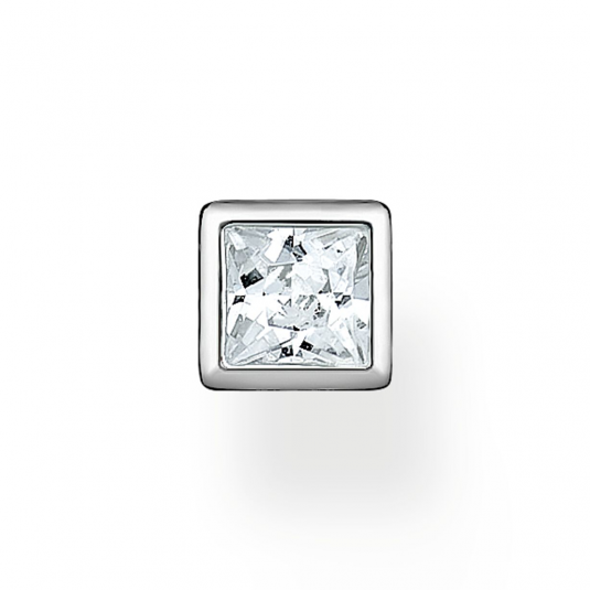 THOMAS SABO kusová náušnice White stone silver náušnice H2256-051-14