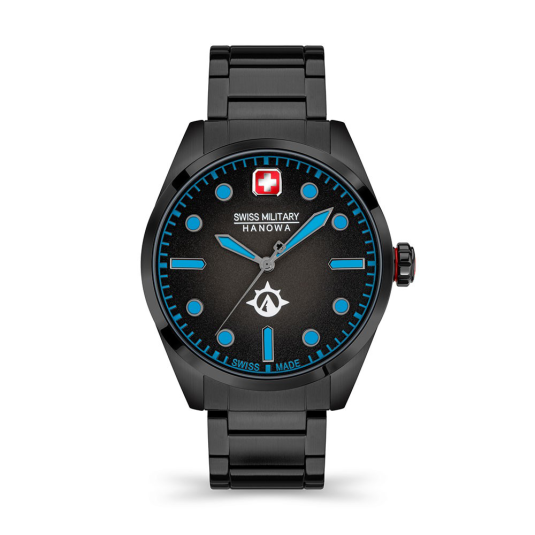 SWISS MILITARY HANOWA pánské hodinky Mountaineer hodinky HASMWGG2100530