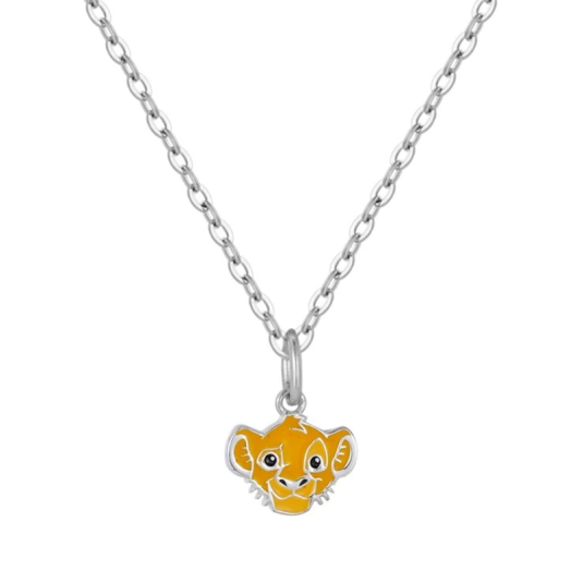 DISNEY stříbrný náhrdelník Simba náhrdelník CS00041SL-P.CS