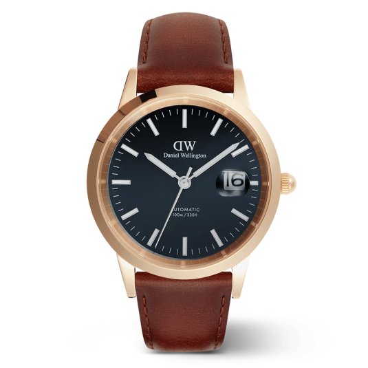 DANIEL WELLINGTON pánské hodinky Iconic Automatic hodinky DW00100758