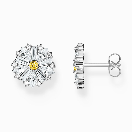 THOMAS SABO náušnice Lovely Daisy náušnice H2169-051-4