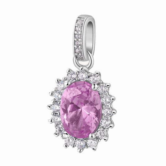BROSWAY přívěsek Fancy Vibrant pink přívěšek BWFVP13
