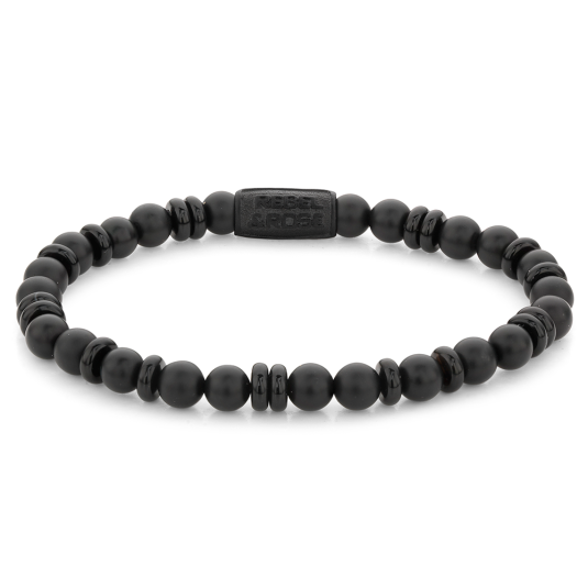 REBEL & ROSE náramek Variations All-Black náramek RR-60107-B