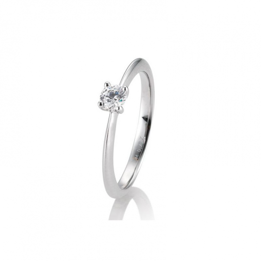 SOFIA DIAMONDS prsten z bílého zlata s diamantem 0,25 ct prsten BE41/05636-W