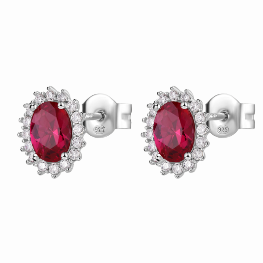 BROSWAY náušnice Fancy Passion ruby náušnice BWFPR15