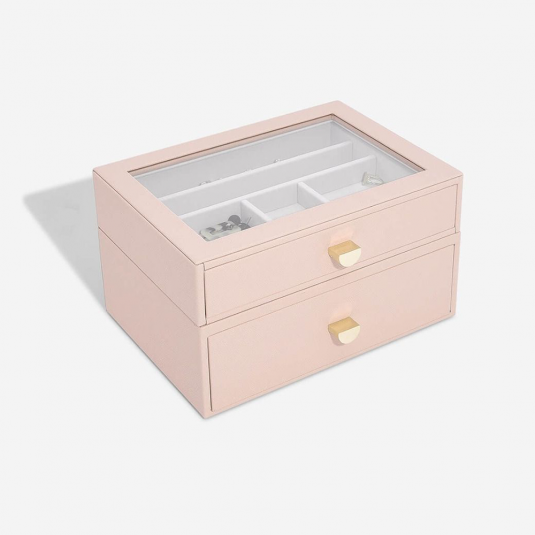 STACKERS šperkovnice Classic Blush Pink se zásuvkami šperkovnice 76058