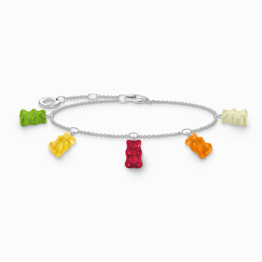 THOMAS SABO x HARIBO náramek Colourful goldbears náramek A2152-017-7