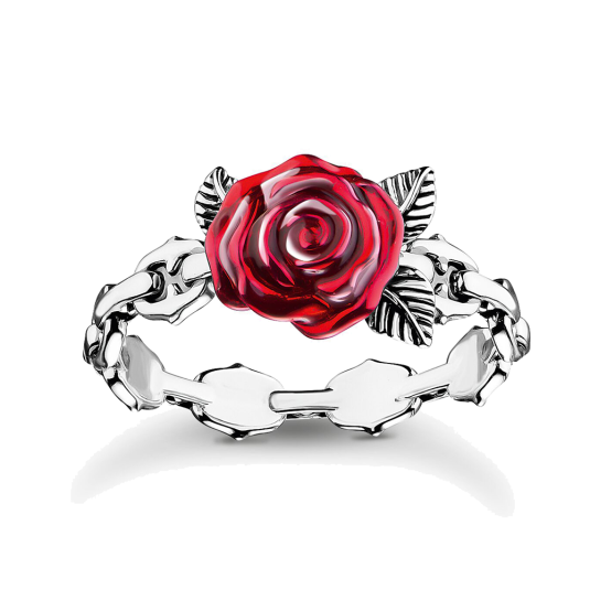 THOMAS SABO prsten Roses Romance prsten TR2482-664-10