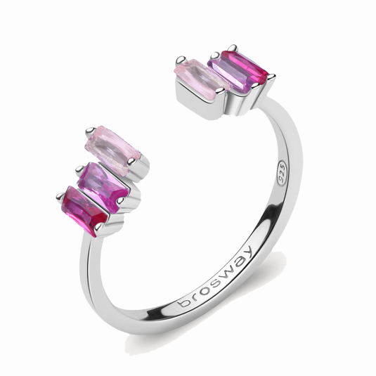 BROSWAY prsten Fancy Vibrant pink prsten BWFVP12