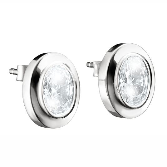 THOMAS SABO náušnice Oval with Zirconia Stones náušnice H2342-051-14