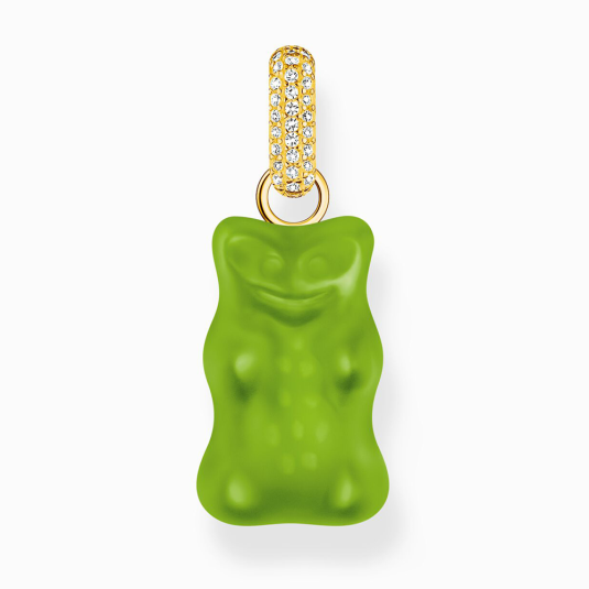 THOMAS SABO x HARIBO přívěsek Green goldbear přívěšek PE967-414-6