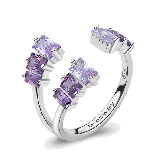 BROSWAY prsten Fancy Magic purple prsten BWFMP17