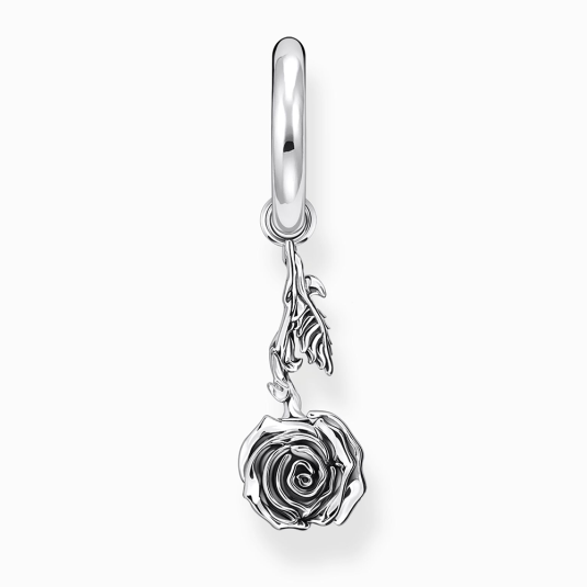 THOMAS SABO kusová náušnice Midnight Rose náušnice CR756-637-21