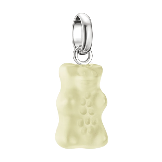 THOMAS SABO CONNECT přívěsek charm Goldbear in white silver přívěšek CC1275-017-14