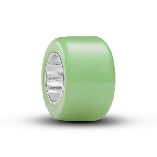 PANDORA korálek Zelené mini muránské sklo přívěšek 794773C02