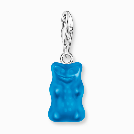 THOMAS SABO x HARIBO přívěsek charm Blue goldbear přívěšek 2181-017-1
